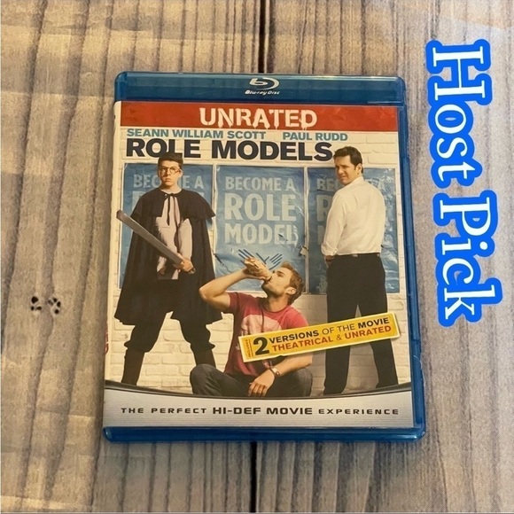 ✅HOST Pick✅ Role Models Unrated Blu-Ray Disc - Picture 1 of 4